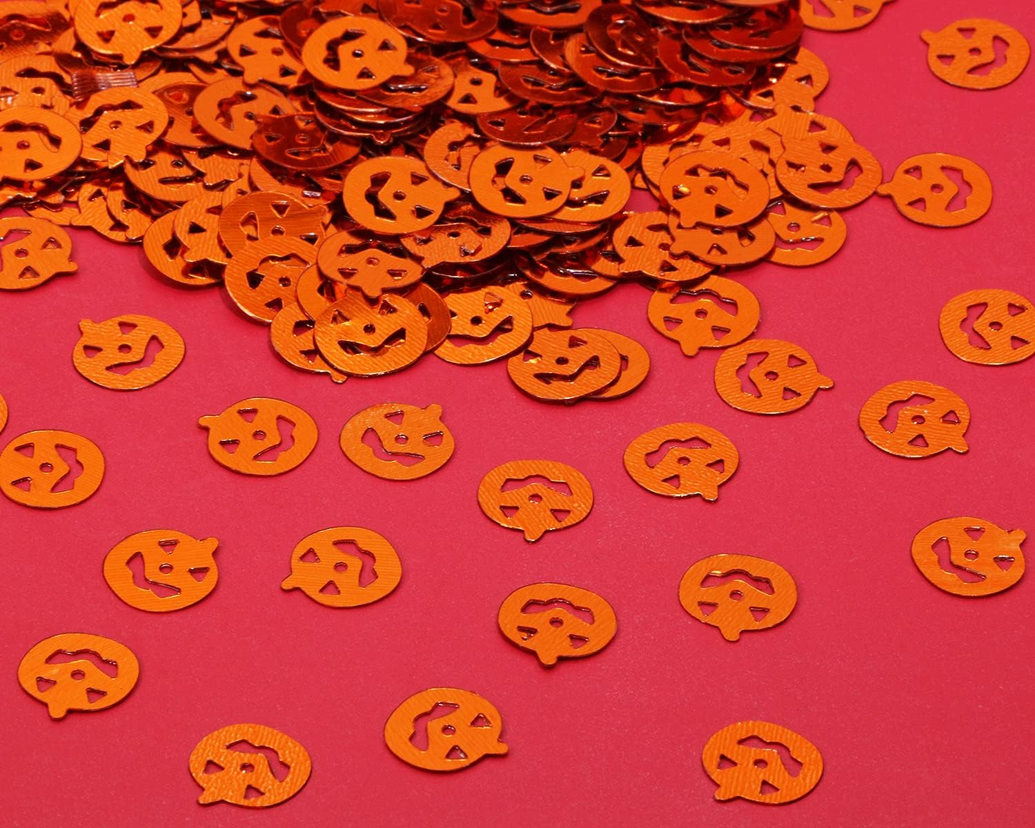 OEM Confetti Factory - Halloween Pumpkin Confetti Table Scatter - Image 2
