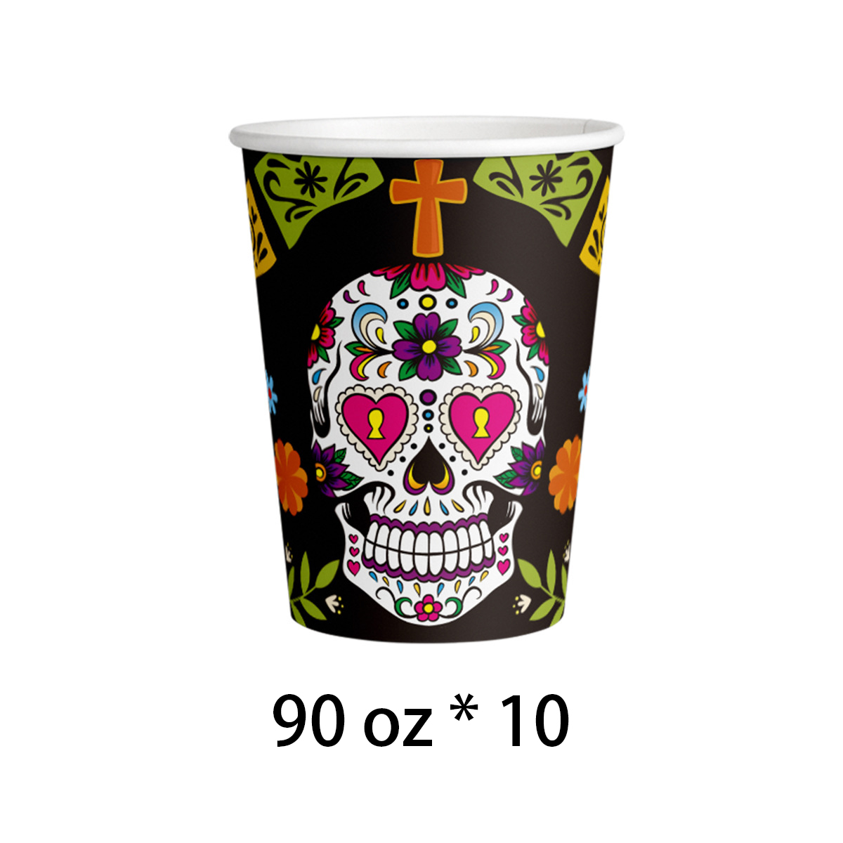 Custom Disposable Tableware Manufacturer - Dia de los Muertos Party Supplies Set - Image 3