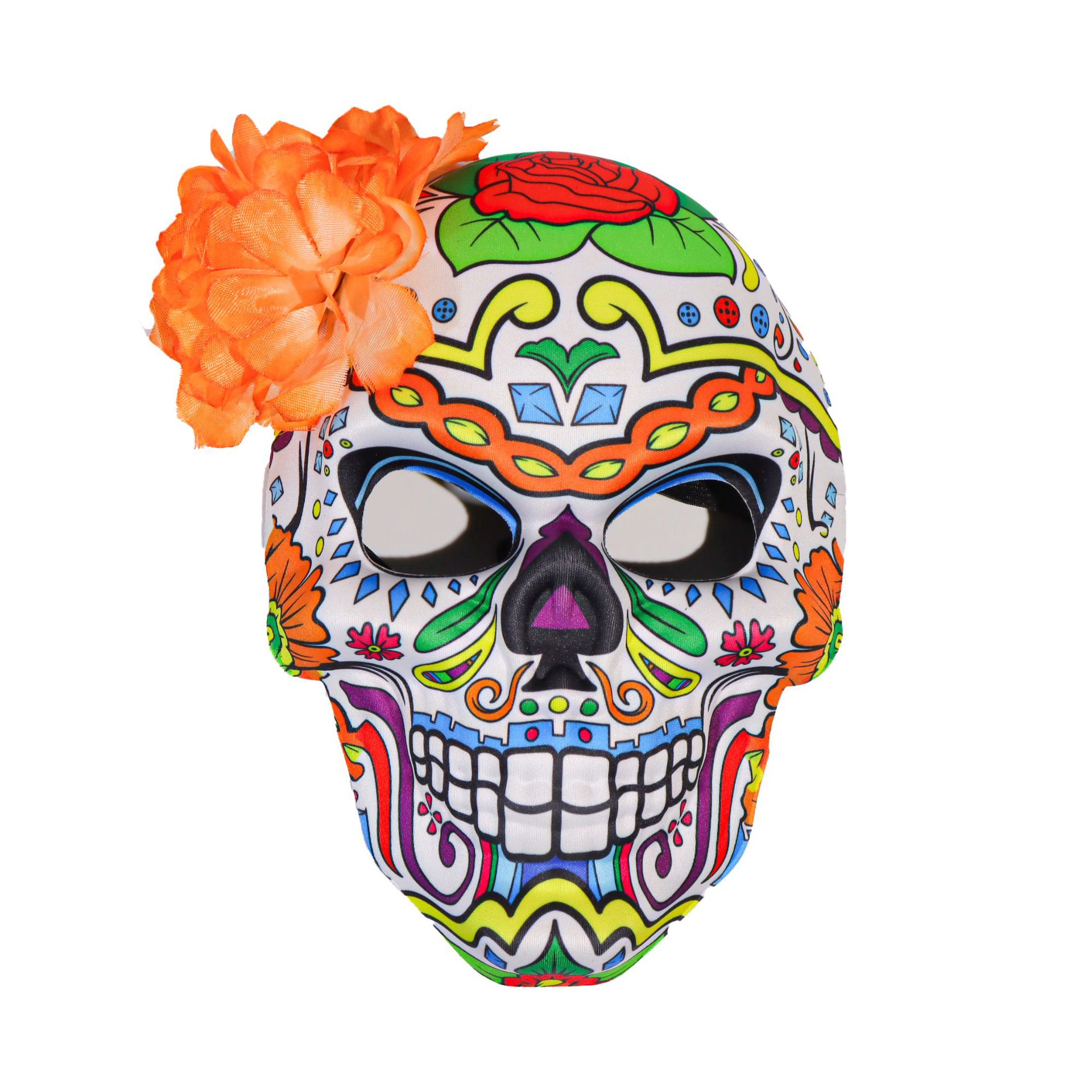 Sugar Skull Mask Manufacturer - Vibrant Day of the Dead Masquerade Mask - Image 7