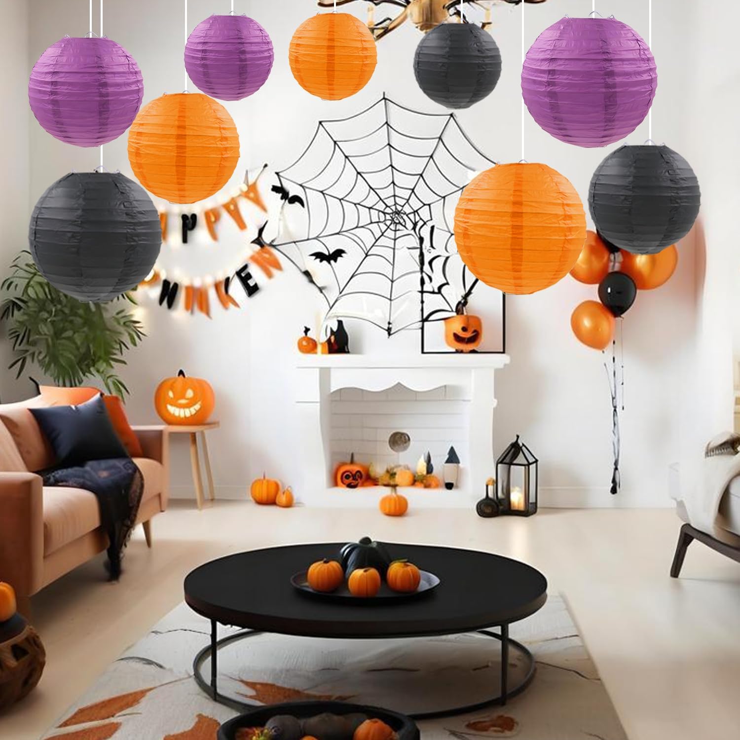 Wholesale Halloween Lanterns - Custom Hanging Paper Lanterns for Festive Parties - Image 3