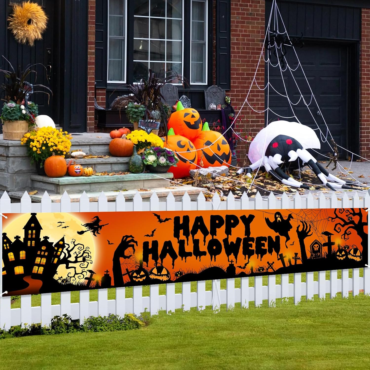 Wholesale Yard Sign Supplier - Happy Halloween Yard Banner