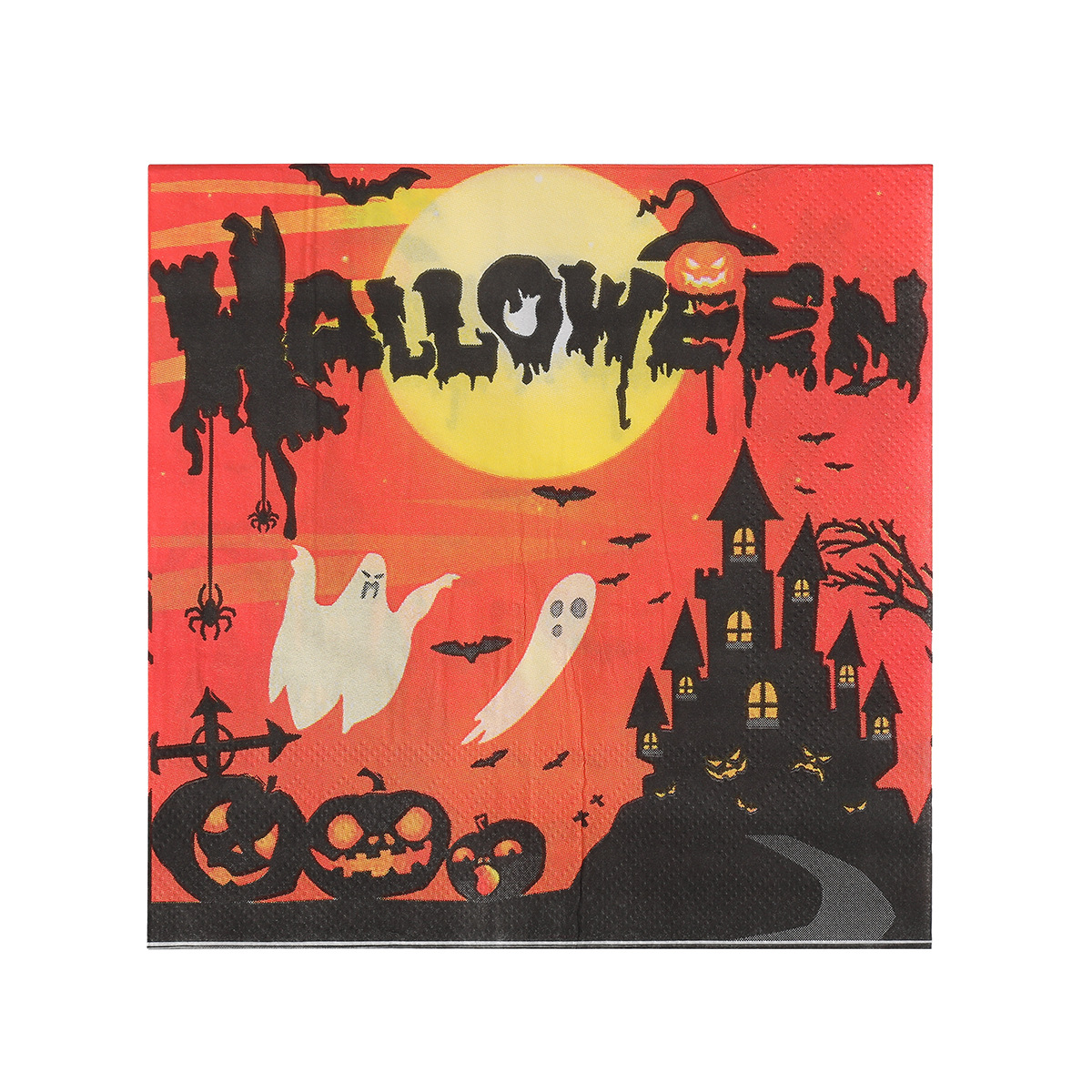 Custom Napkins - Wholesale Halloween Napkins Disposable Party Essentials