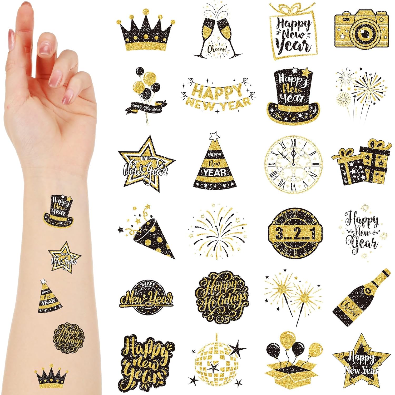 Holiday Temporary Tattoos