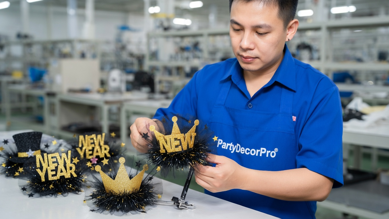 hair accessories for holiday Manufacturing Process 