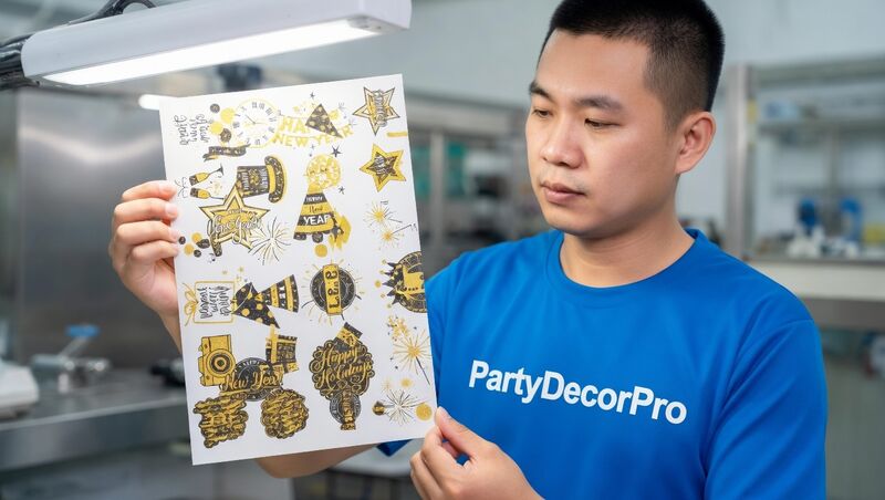 holiday temporary tattoos Manufacturing Process