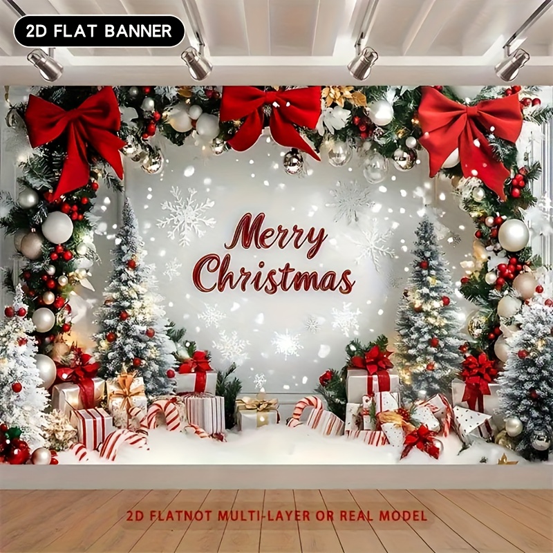 Christmas Painted Banner