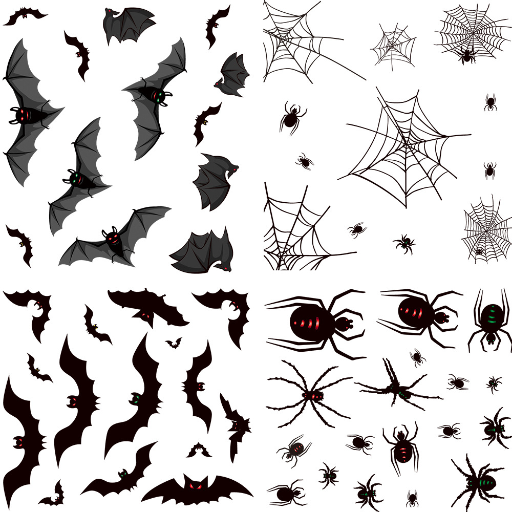 Halloween Window Gel Clings