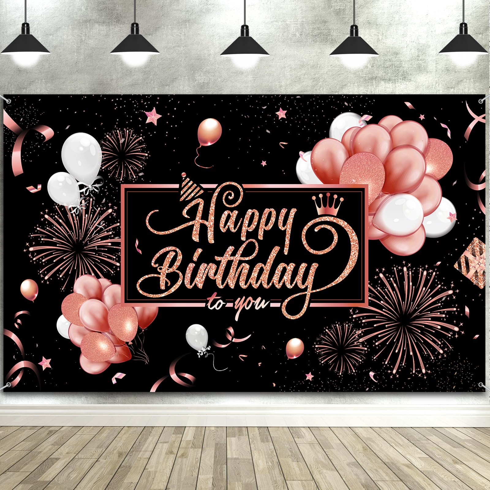 Personalized Happy Birthday Banner