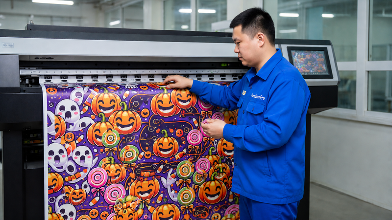 banner custom Manufacturing Process 