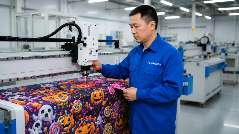 banner custom Manufacturing Process 