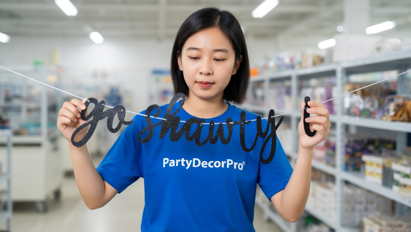birthday banner happy birthday Manufacturing Process 