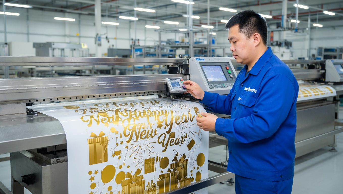 custom window clings Manufacturing Process 