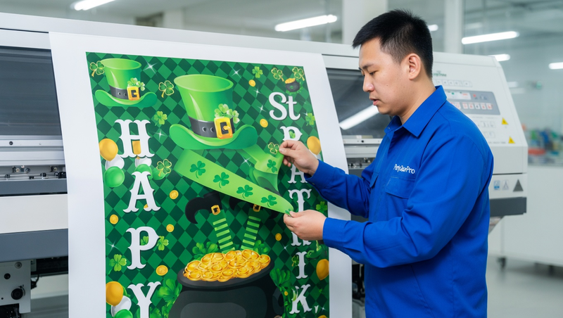 customizable banner Manufacturing Process 