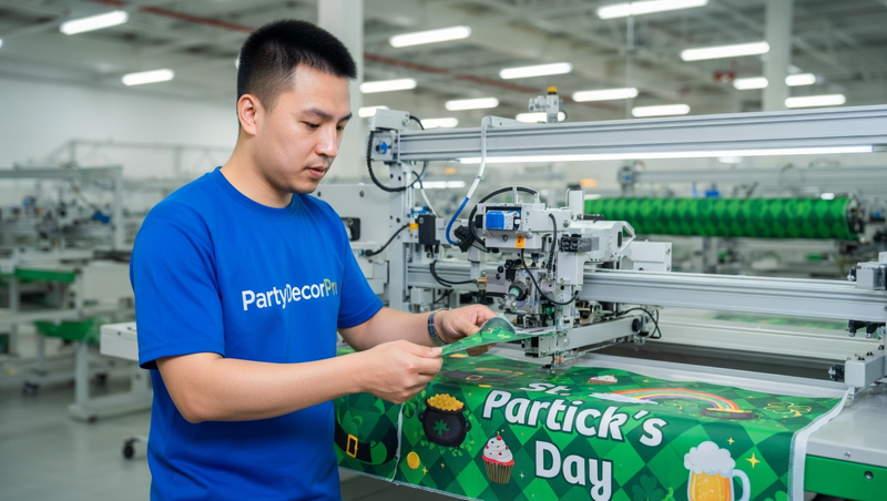 customizable banner Manufacturing Process 