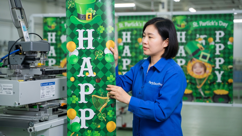 customizable banner Manufacturing Process 