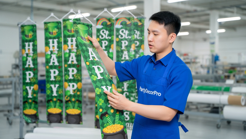 customizable banner Manufacturing Process 