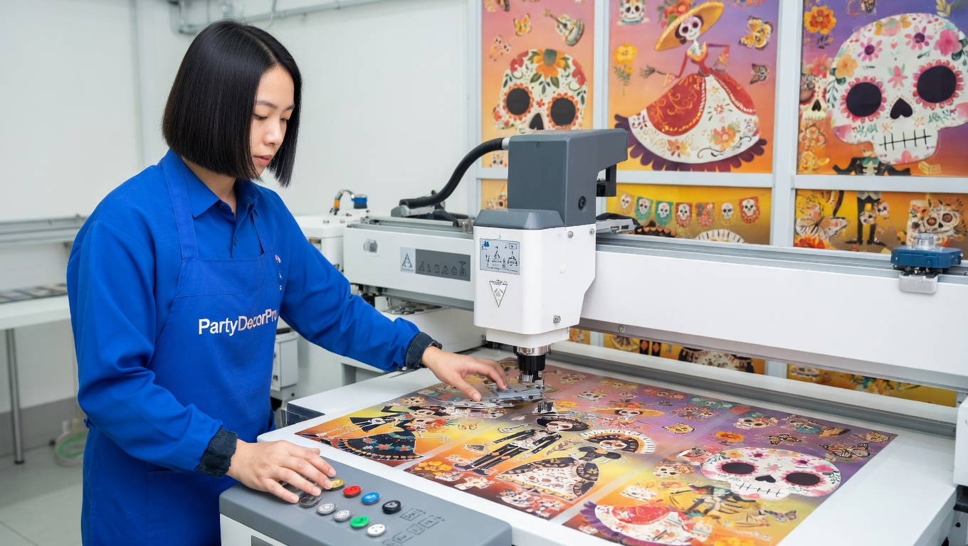 halloween window cling Manufacturing Process