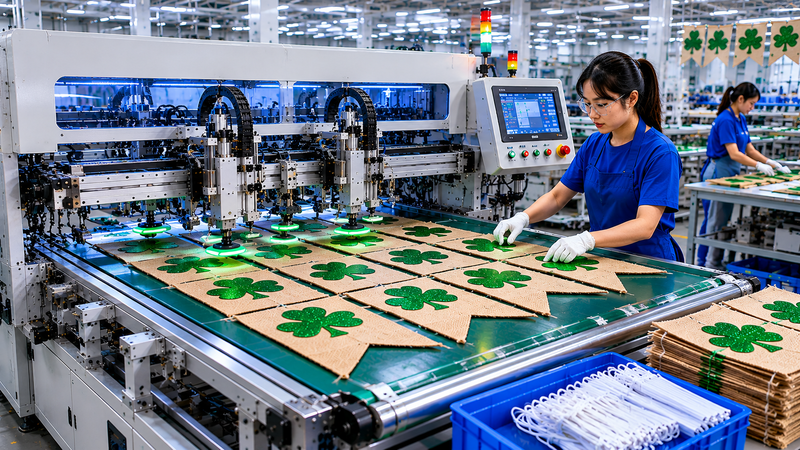 pendant banner Manufacturing Process 