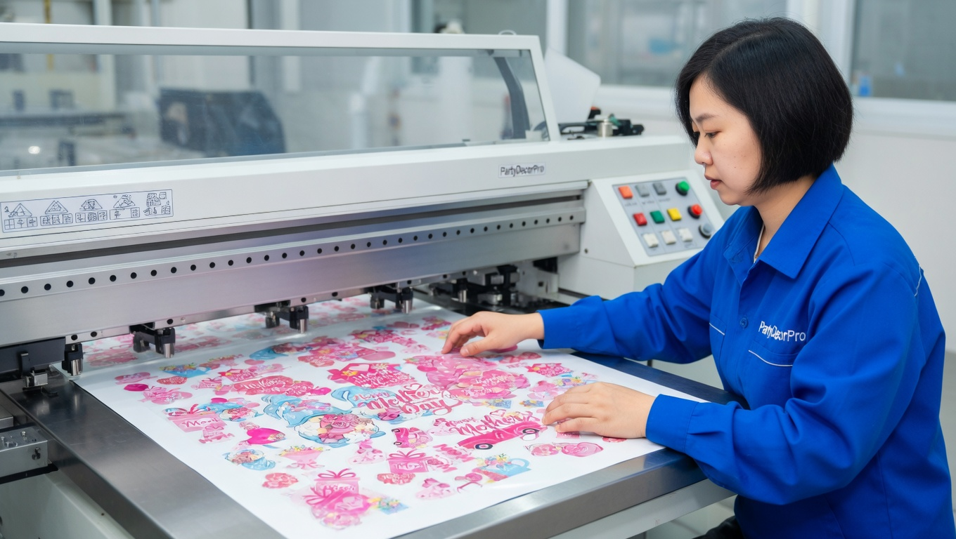 personalized window clings Manufacturing Process 