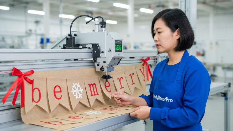 retro banner Manufacturing Process 