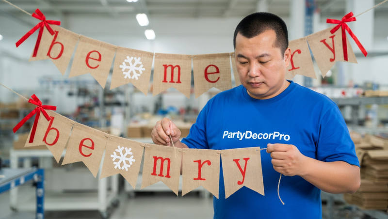 retro banner Manufacturing Process 