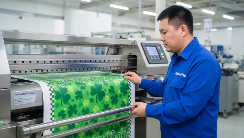 st patrick s day banner Manufacturing Process 