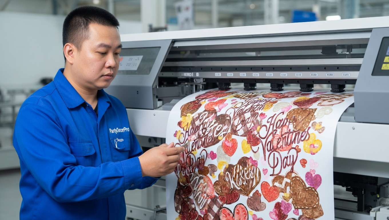 valentines day window clings Manufacturing Process