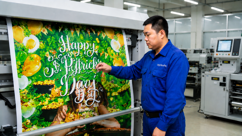 vinyl banner Manufacturing Process 