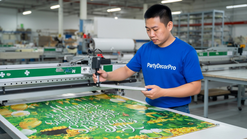 vinyl banner Manufacturing Process 