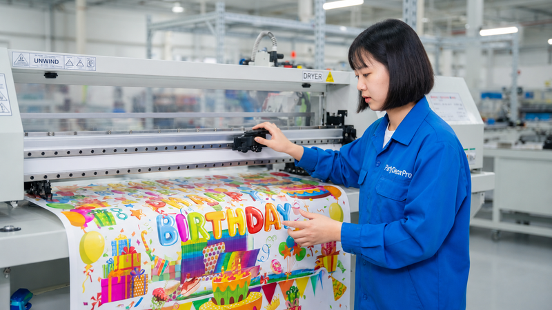 window clings Manufacturing Process