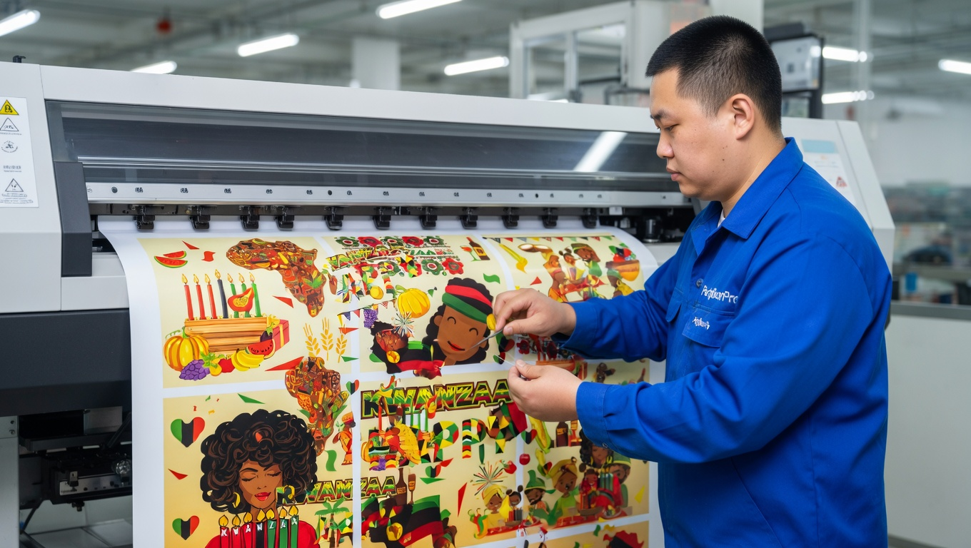 window cling Manufacturing Process 