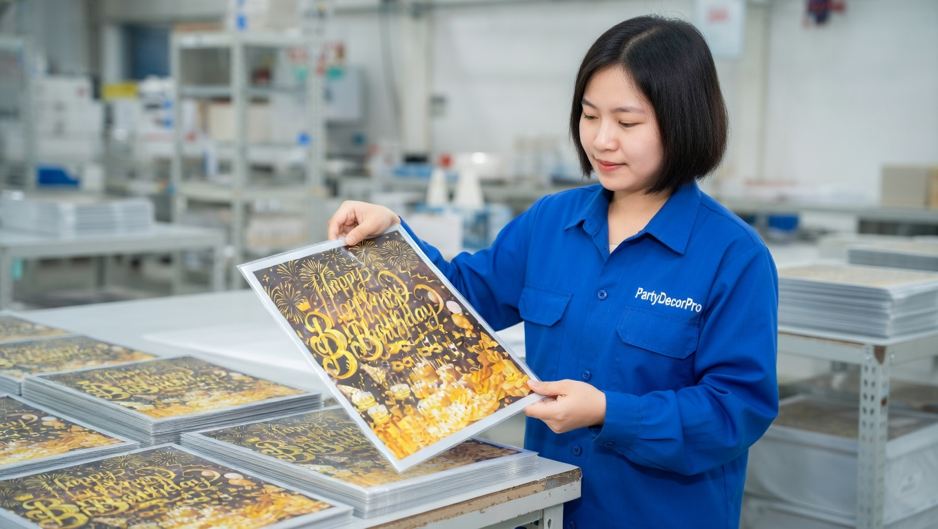window cling custom Manufacturing Process 