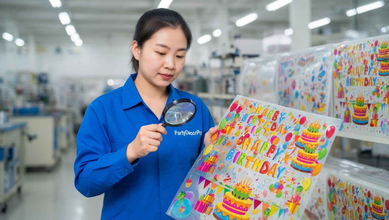 window clings Manufacturing Process