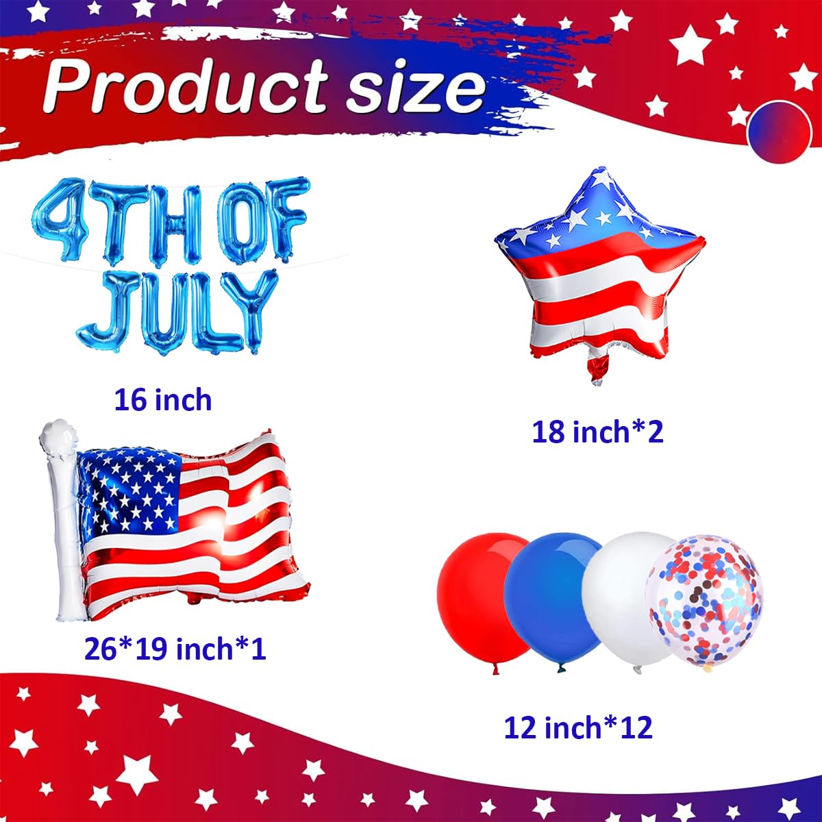 4Th Of July Balloons
