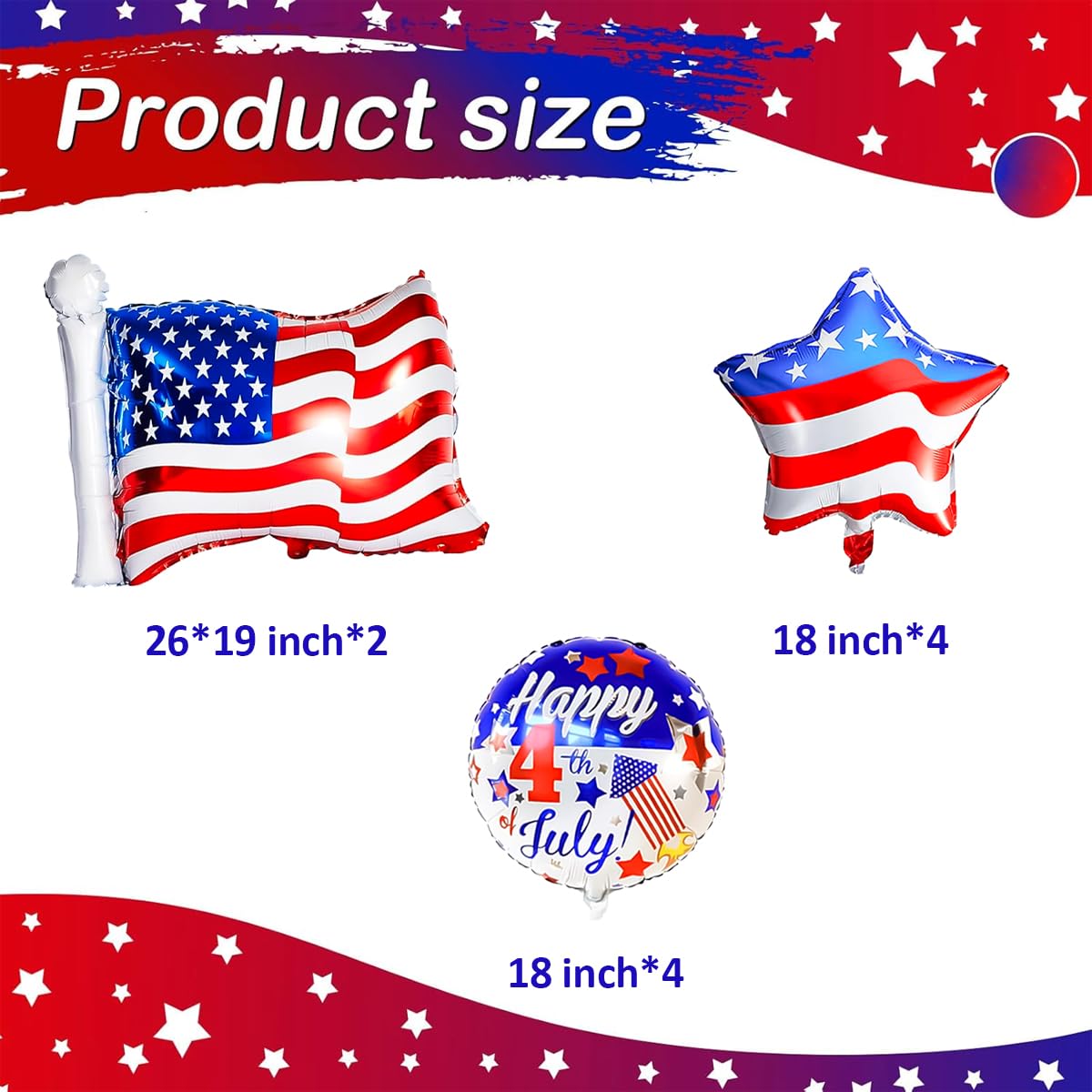 4Th Of July Balloons