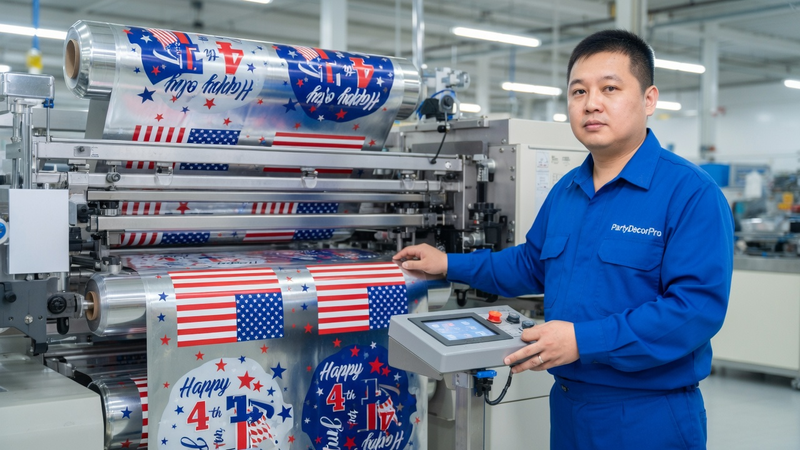 4th of july balloons Manufacturing Process