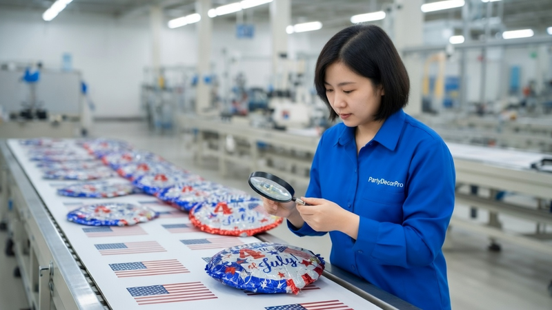 4th of july balloons Manufacturing Process