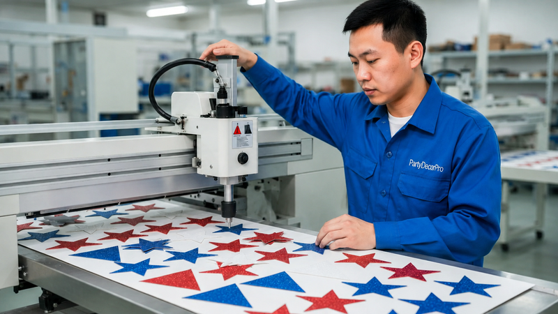 4th of july banner Manufacturing Process 