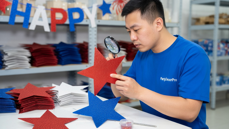 4th of july banner Manufacturing Process 