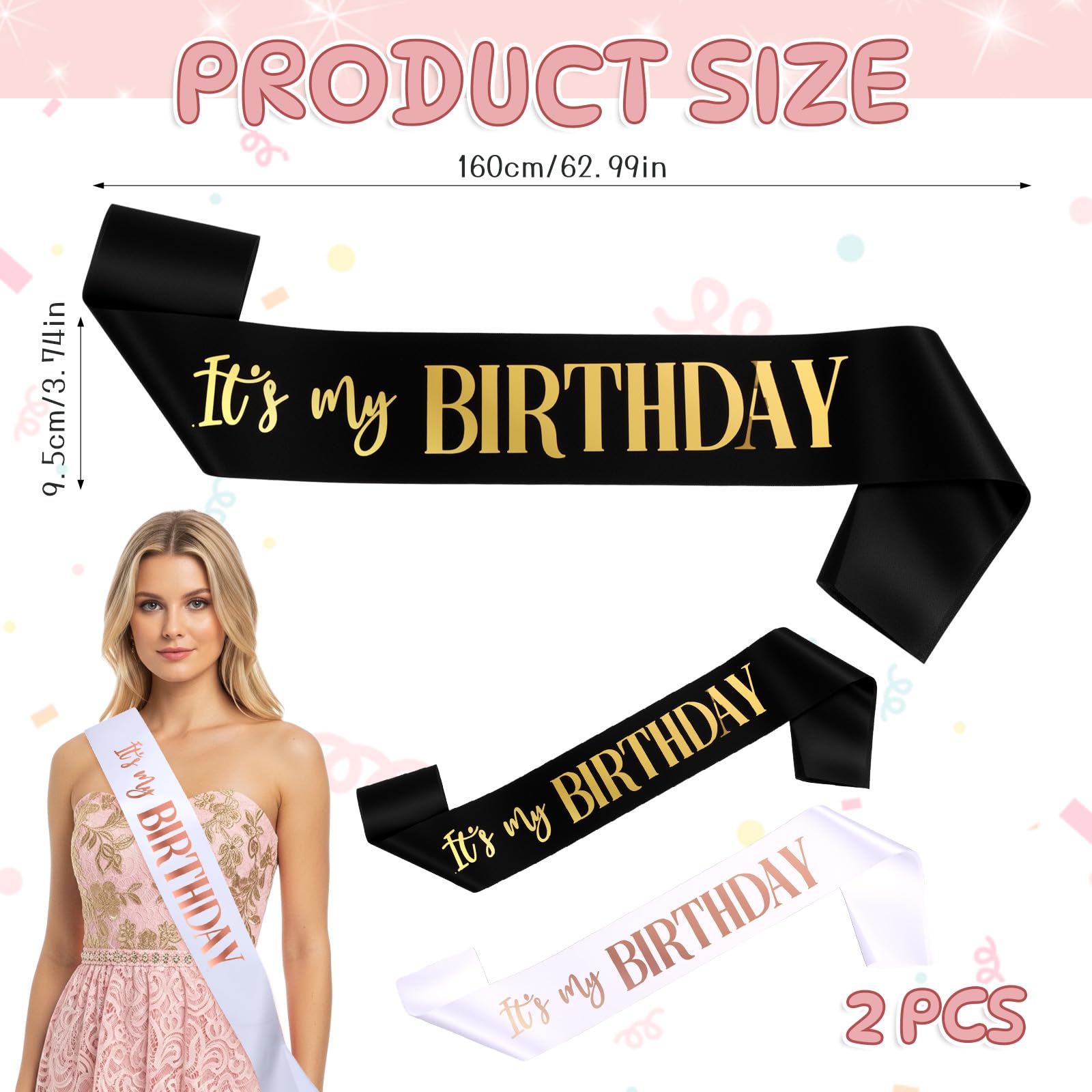 Birthday Girl Sash