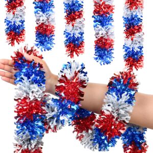 Blue Tinsel Garland
