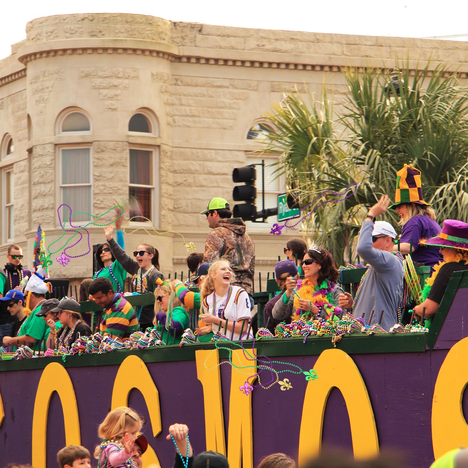 Bulk Mardi Gras Beads