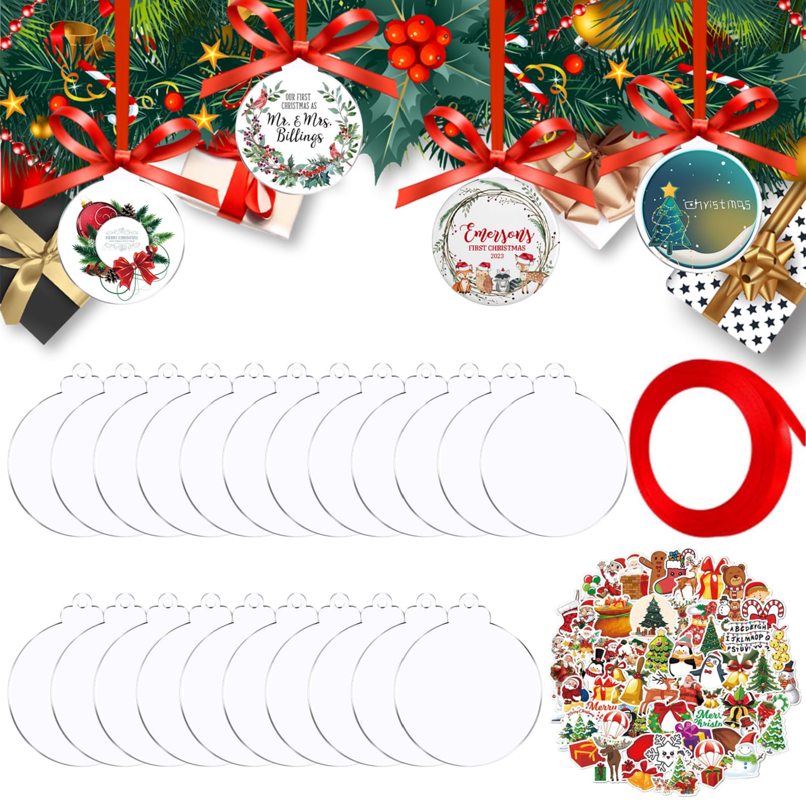 Clear Ornaments