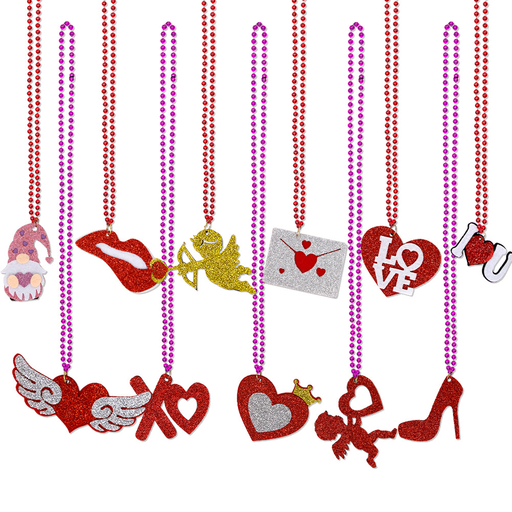 Colored Bead Necklaces