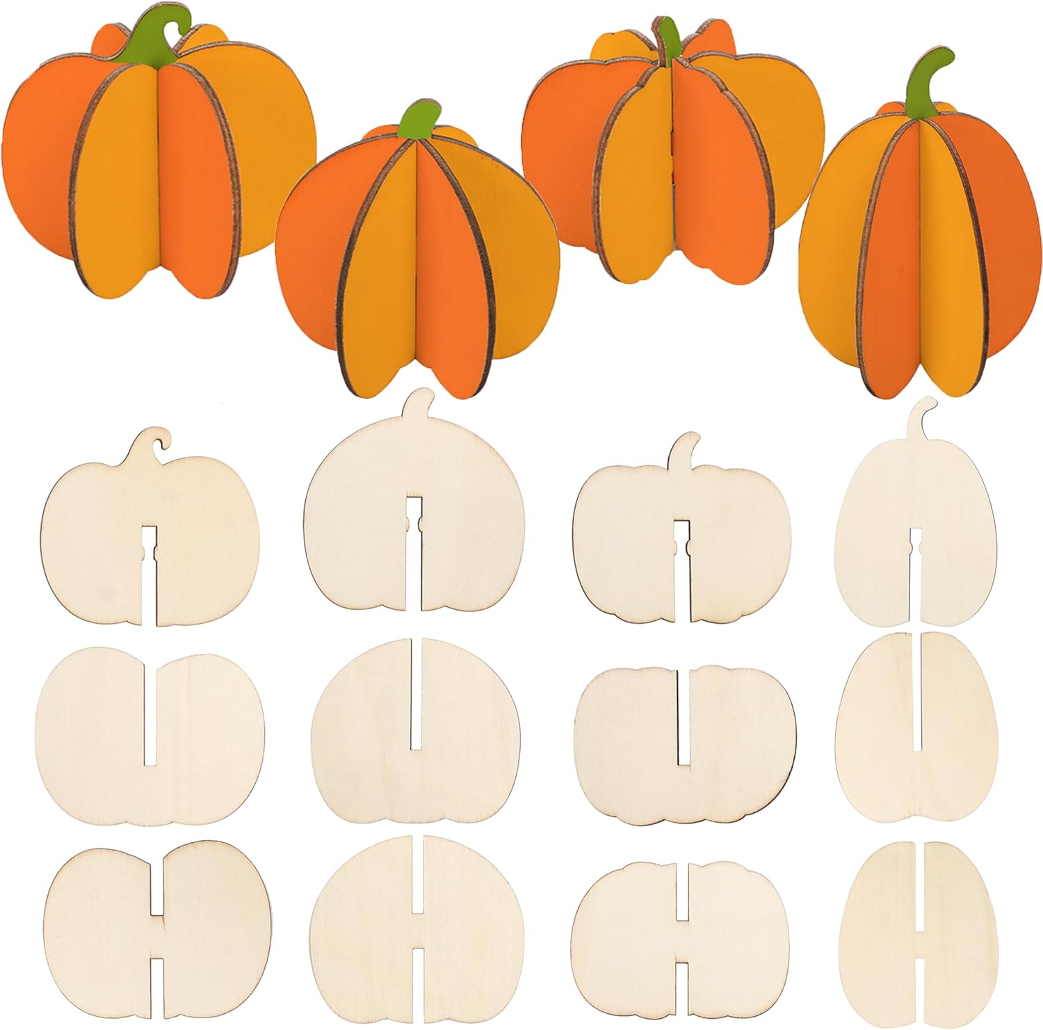 Craft Wooden Pumpkins