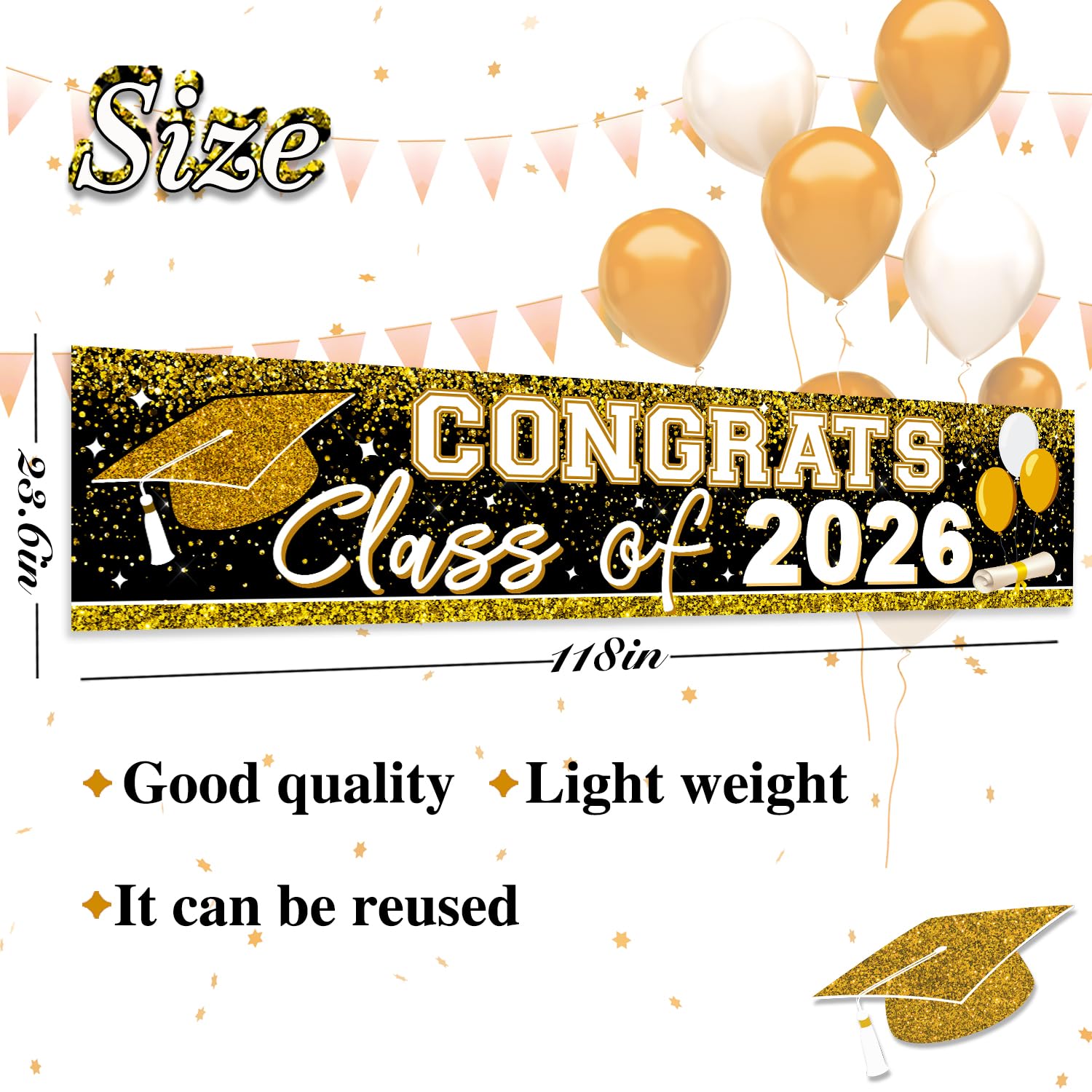 Custom Graduation Banner