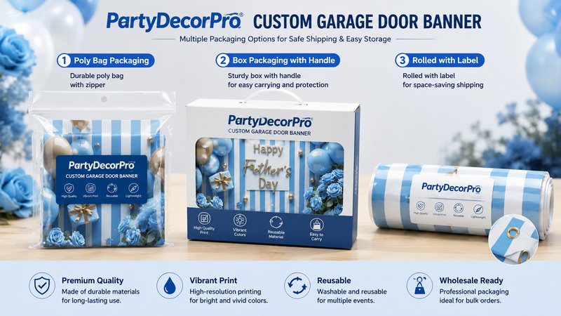 Custom product packaging examples showing versatile paper bag, color box, and clear packaging designs