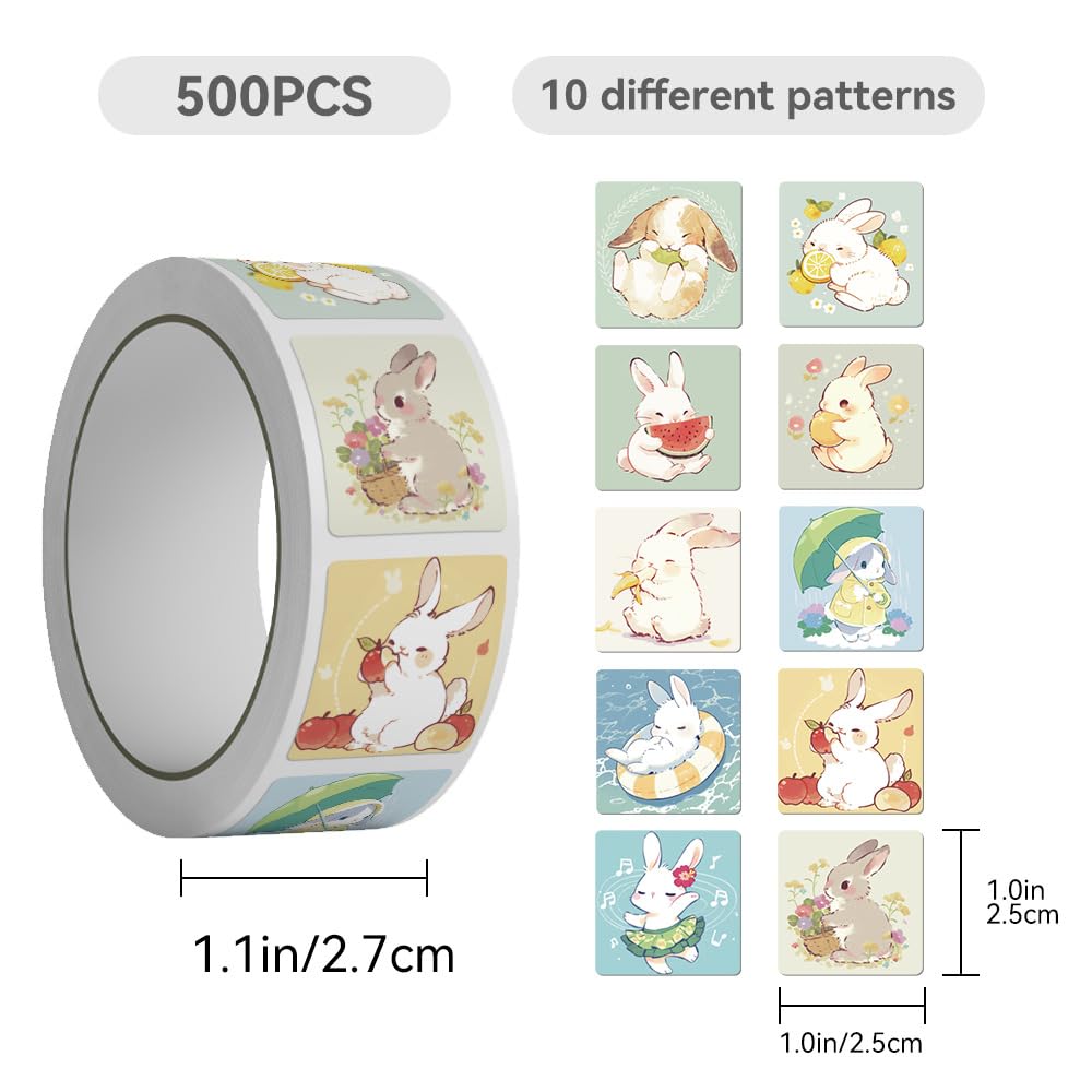 Cute Kawaii Bunny Stickers