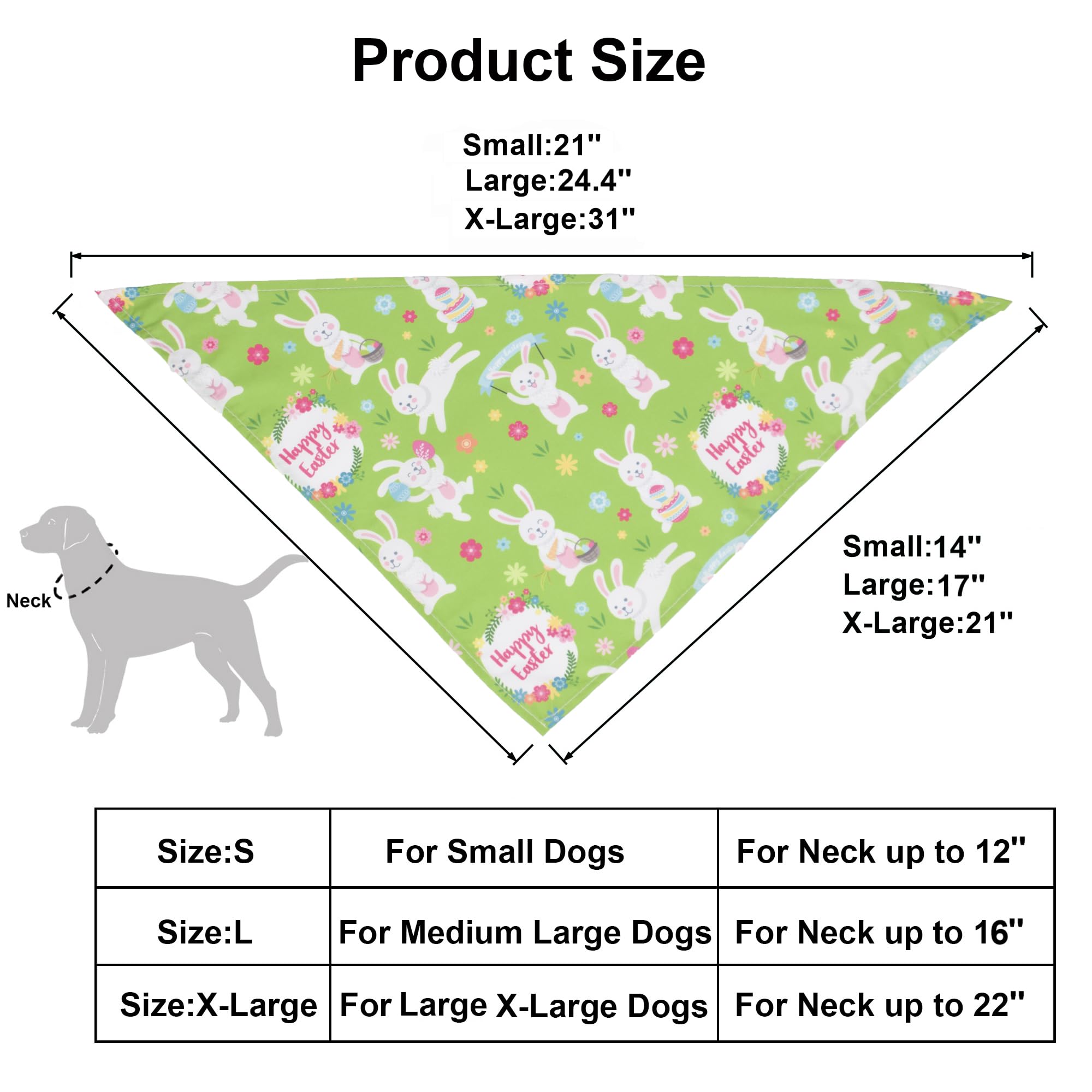 Dog Bandana Easter