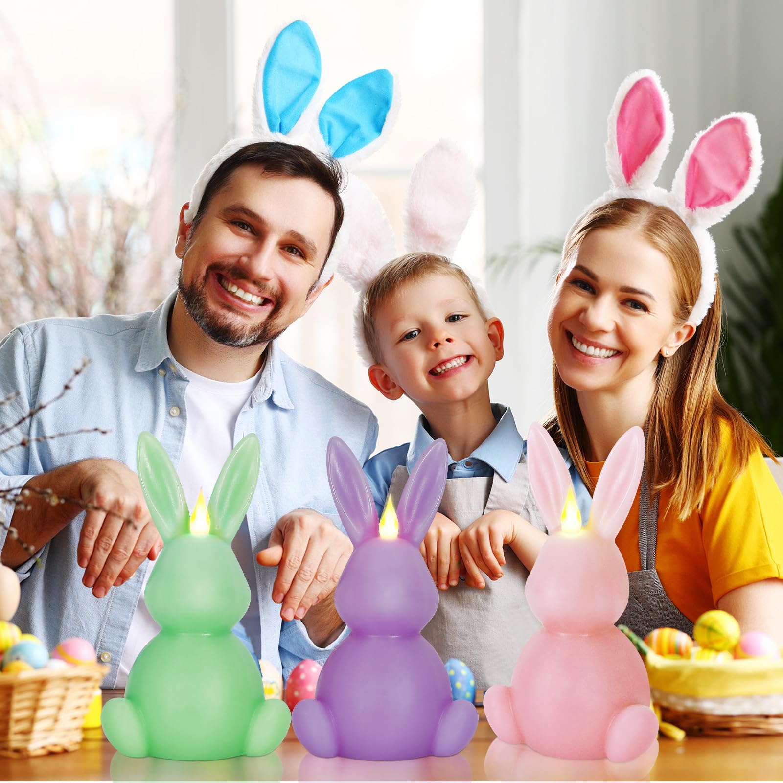 Easter Candle Decoration
